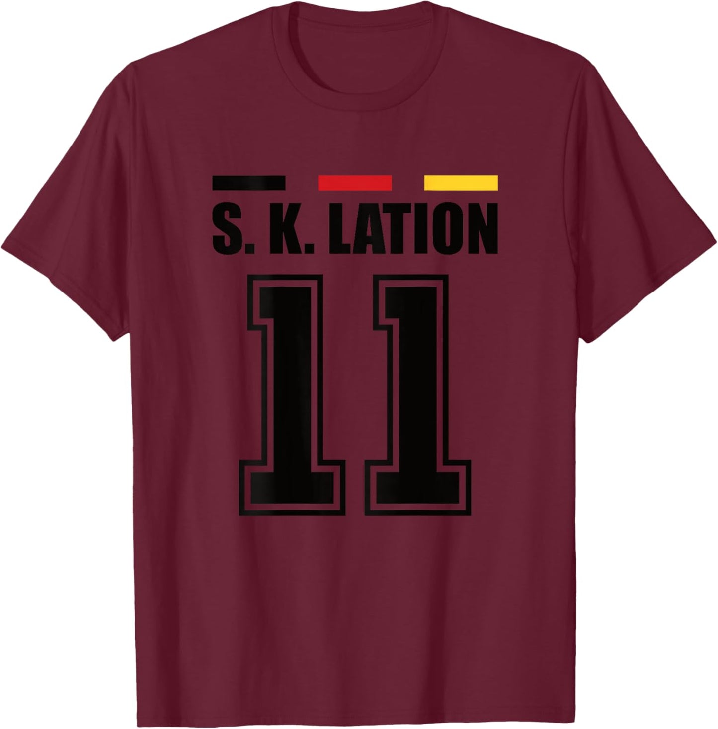 Lustige Namen Deutschland Trikot für Mallorca und die Party T-Shirt - T-Shirt | Maroon