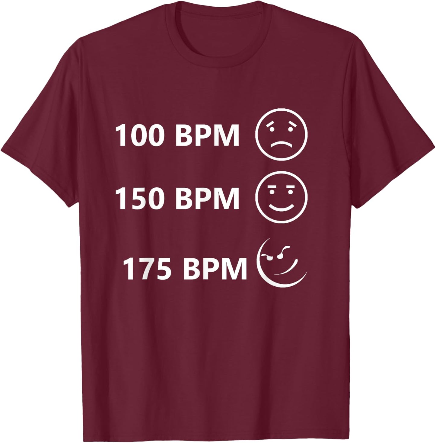 Techno Electro BPM Dusbtep Beat DJ Club present Rave T-Shirt - T-Shirt | Maroon