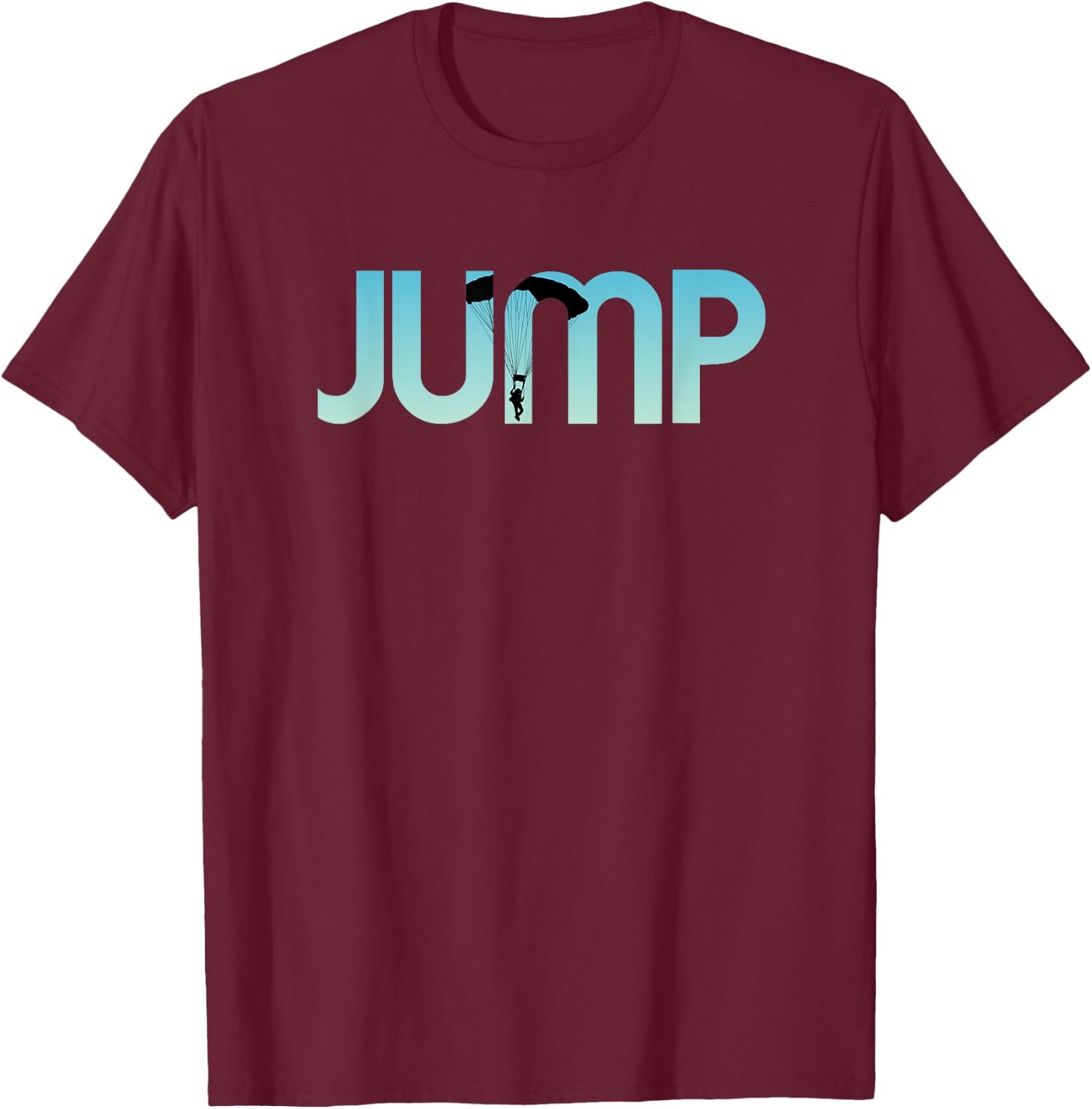 Skydiving Love Base Jumping Shirt for Skydivers T-Shirt - T-Shirt | Maroon