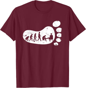 Podiatrist Footprint | Podiatry | Foot Doctor Podiatrist T-Shirt - T-Shirt | Maroon