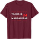 Funny 2024 Election Tacos and Margaritas T-Shirt - T-Shirt | Maroon