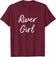River Girl T-Shirt - T-Shirt | Maroon
