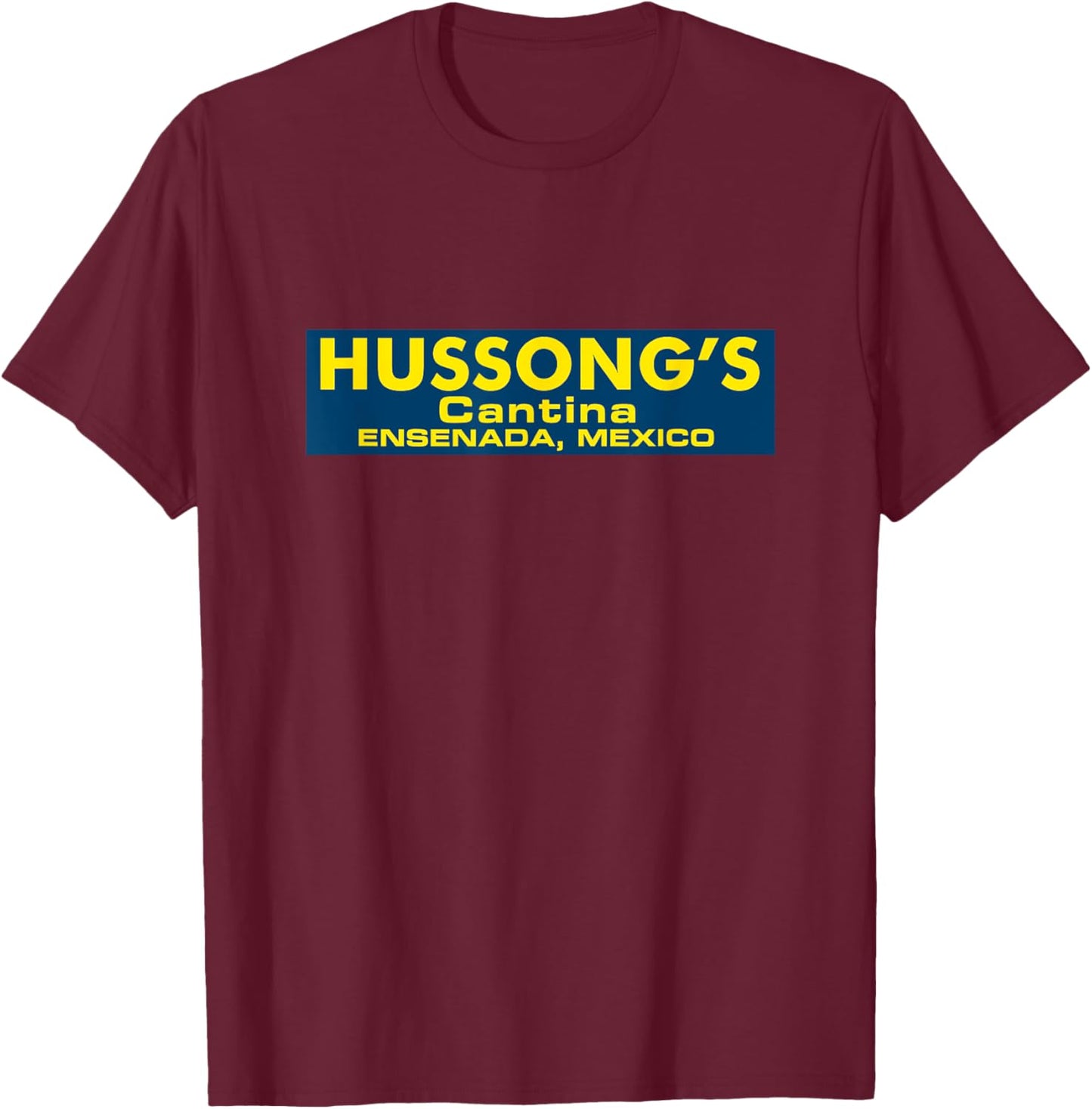 Cantina Classic Sticker design T-Shirt - T-Shirt | Maroon