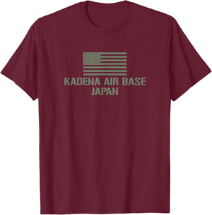 Kadena Air Base T-Shirt - T-Shirt | Maroon
