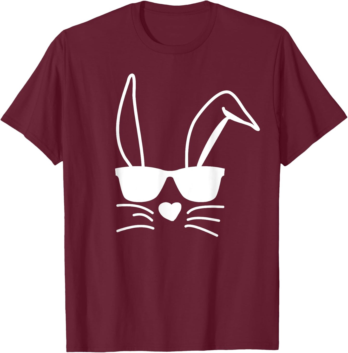Kids Black Easter T-Shirt - T-Shirt | Maroon