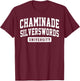Chaminade University Arch Vintage Classic Design Gifts Men T-Shirt - T-Shirt | Maroon