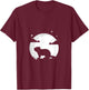 Beaver Moon Beaver Gift Pet Animal T-Shirt - T-Shirt | Maroon