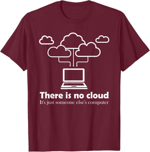 Database Data SQL Programmer Administration T-Shirt - T-Shirt | Maroon