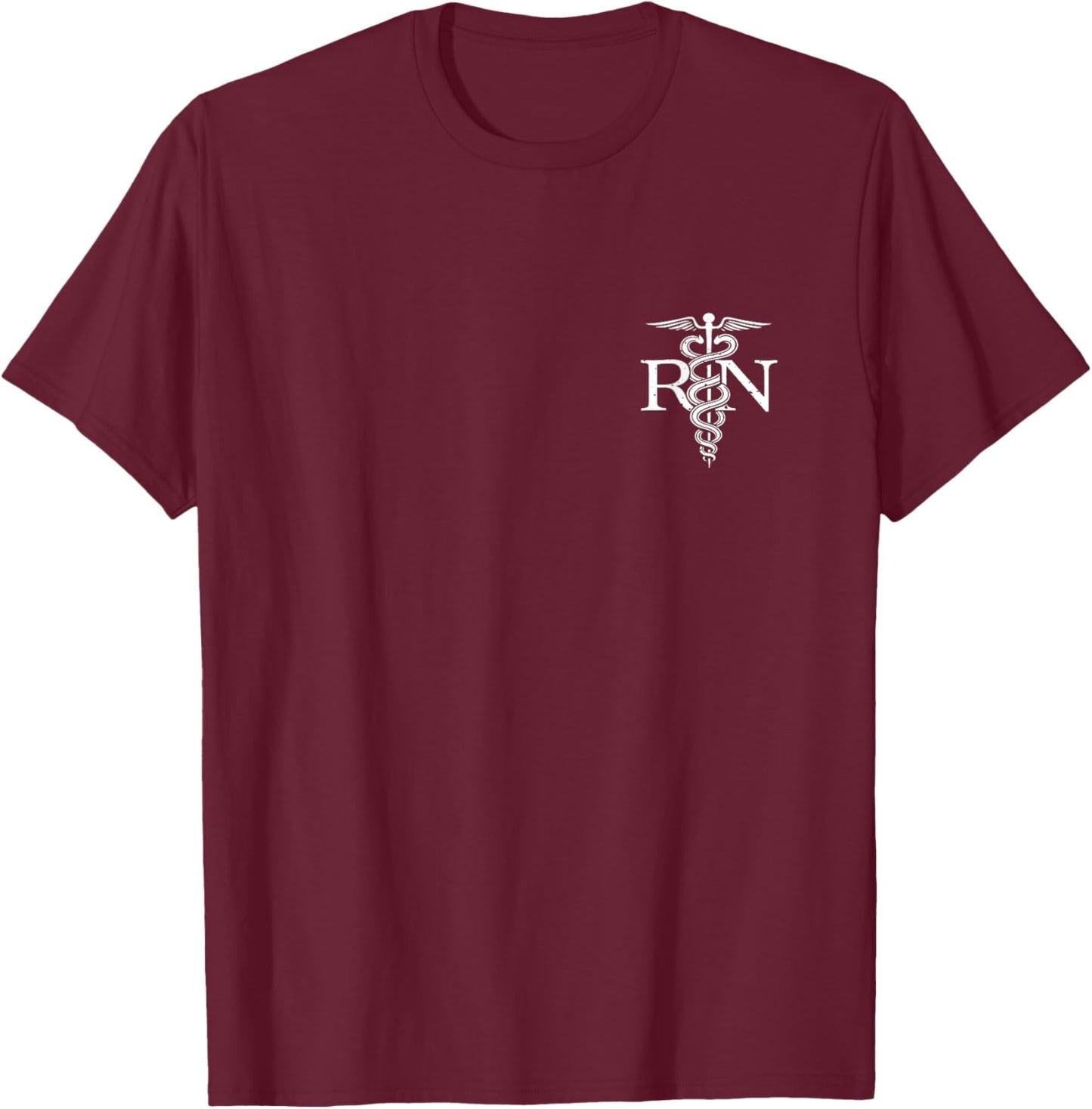 Registered Nurse Emergency Nurse School RN Nursing Staff T-Shirt - T-Shirt | Maroon