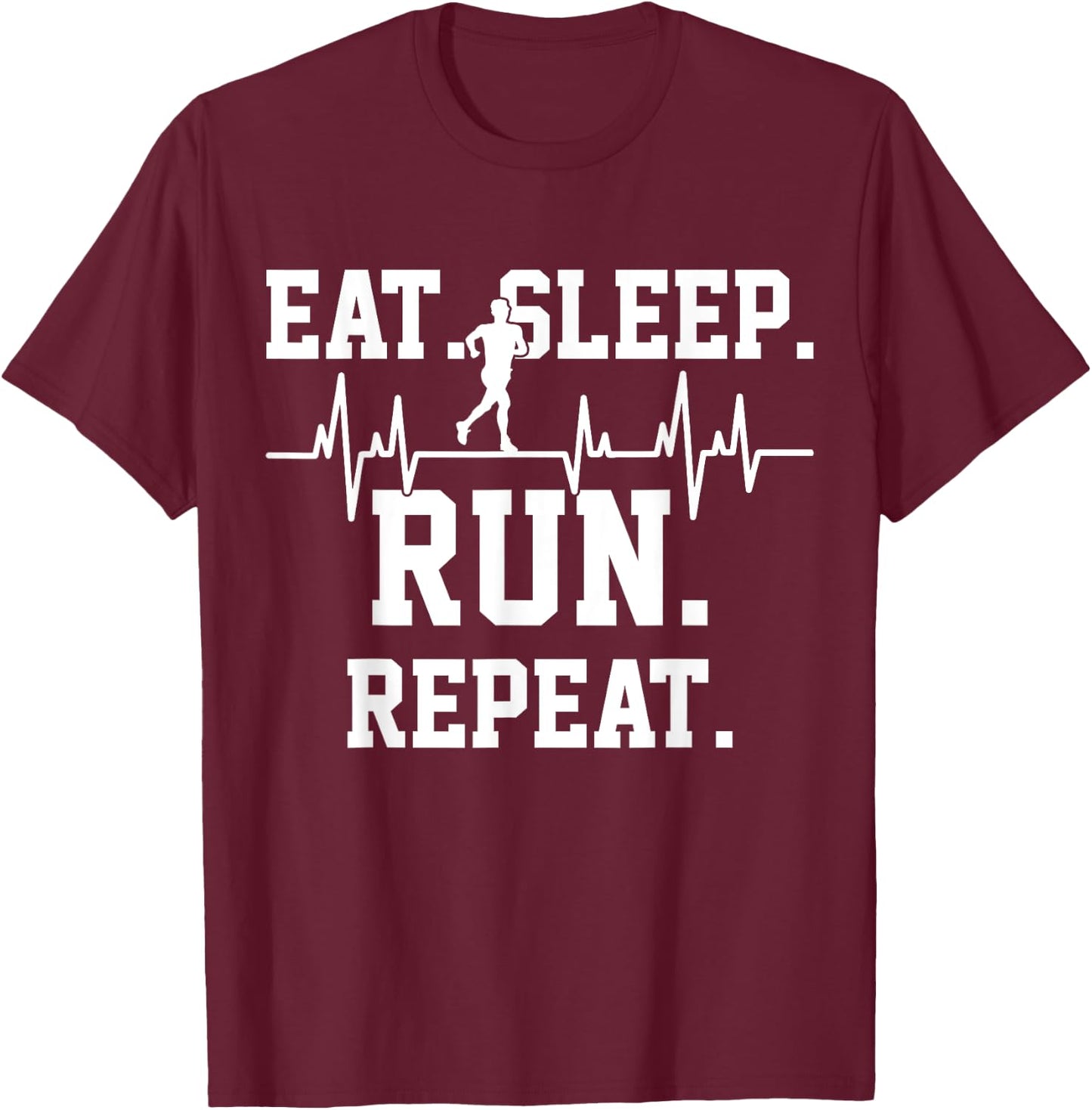 Running Cross Country Gift T-Shirt - T-Shirt | Maroon