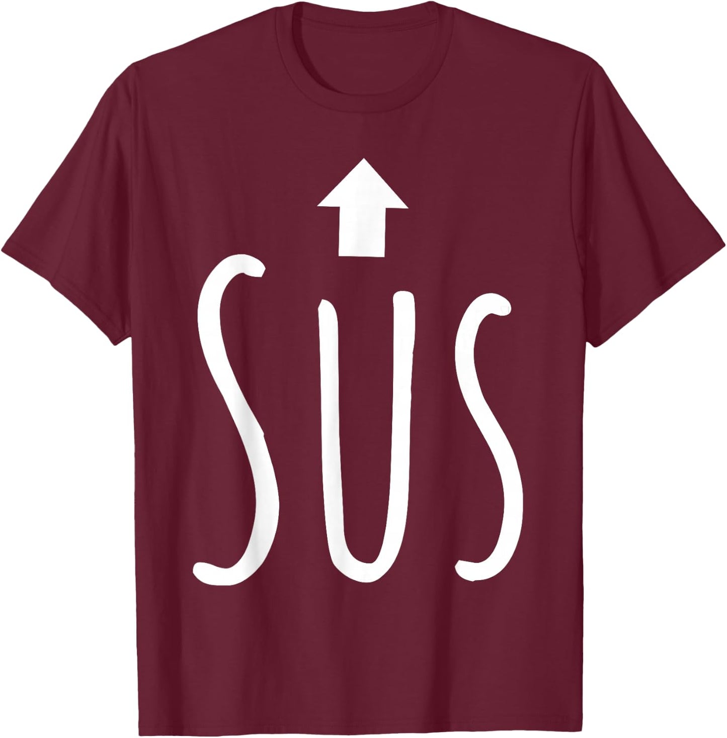 Sus (Arrow) T-Shirt - T-Shirt | Maroon
