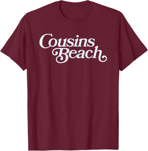 The Summer I Turned Pretty - Cousins Beach - Navy T-Shirt - T-Shirt | Maroon