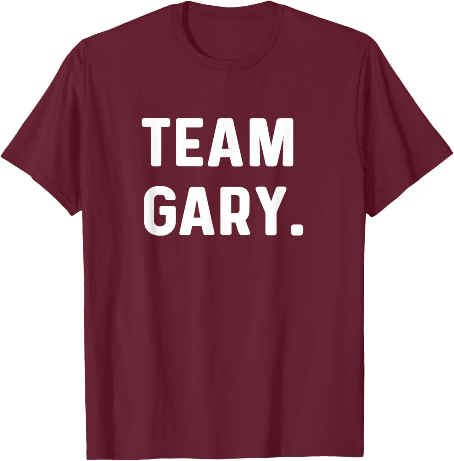 Mannschaft Gary T-Shirt - T-Shirt | Maroon