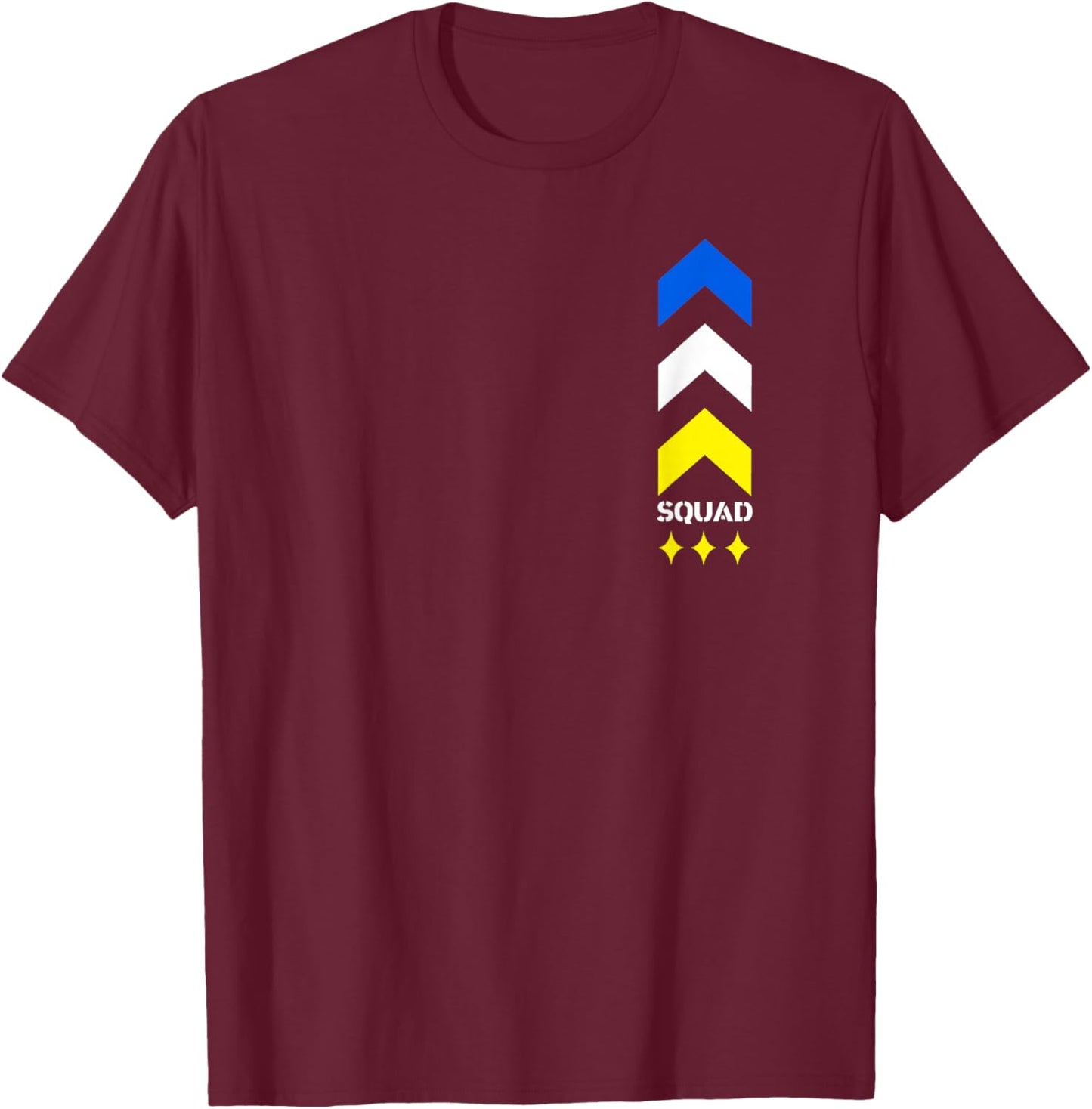 Trisomy 21 Down Syndrome Extra Three Chromosome Arrows Team T-Shirt - T-Shirt | Maroon