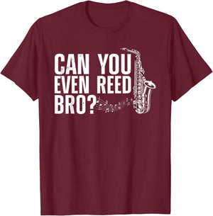 Funny Saxophone Design Women Saxophone Player Reed Small T-Shirt - T-Shirt | Maroon