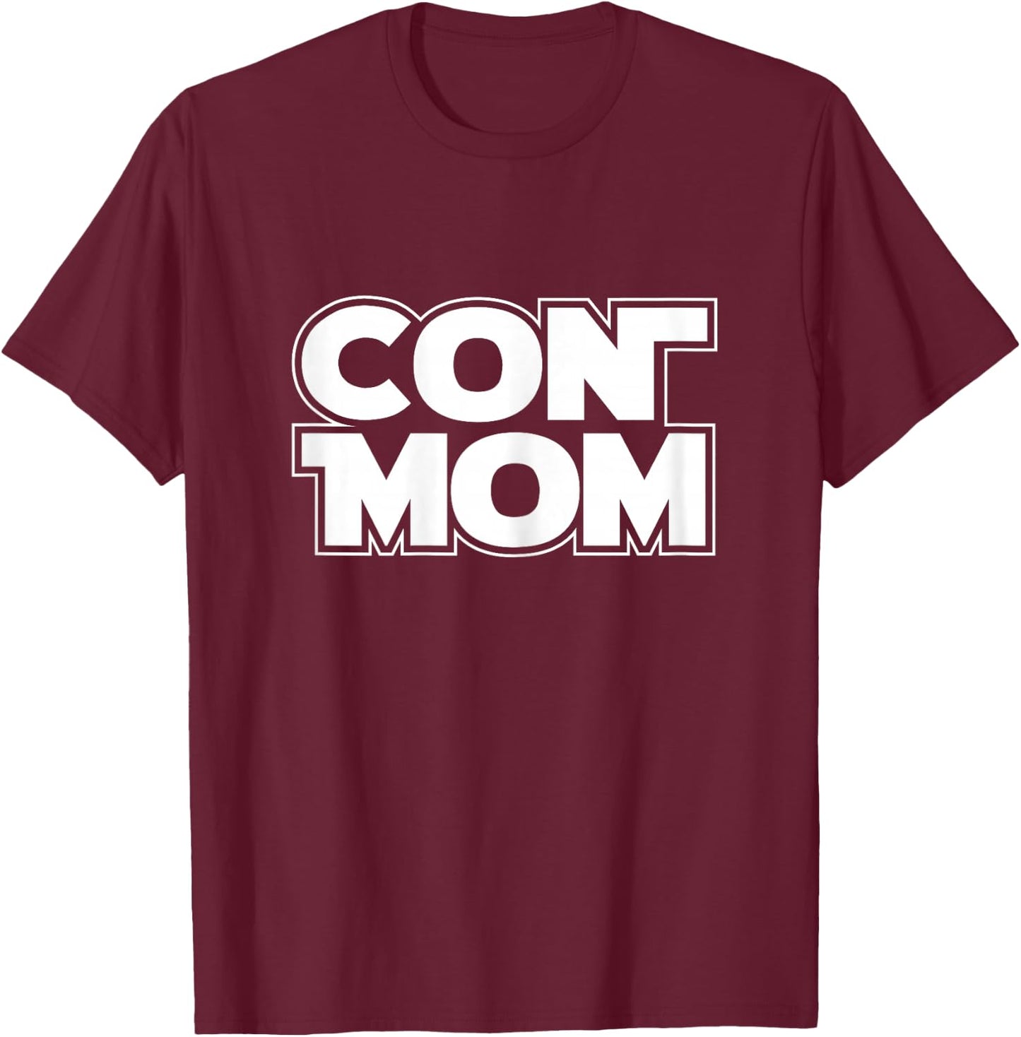 Con Mom Funny Comic Con Lover Nerd Gift T-Shirt - T-Shirt | Maroon