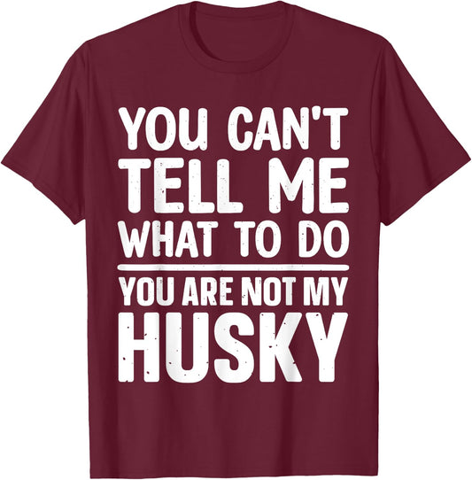 Husky Design Women Siberian Husky Dog Husky Lover T-Shirt - T-Shirt | Maroon
