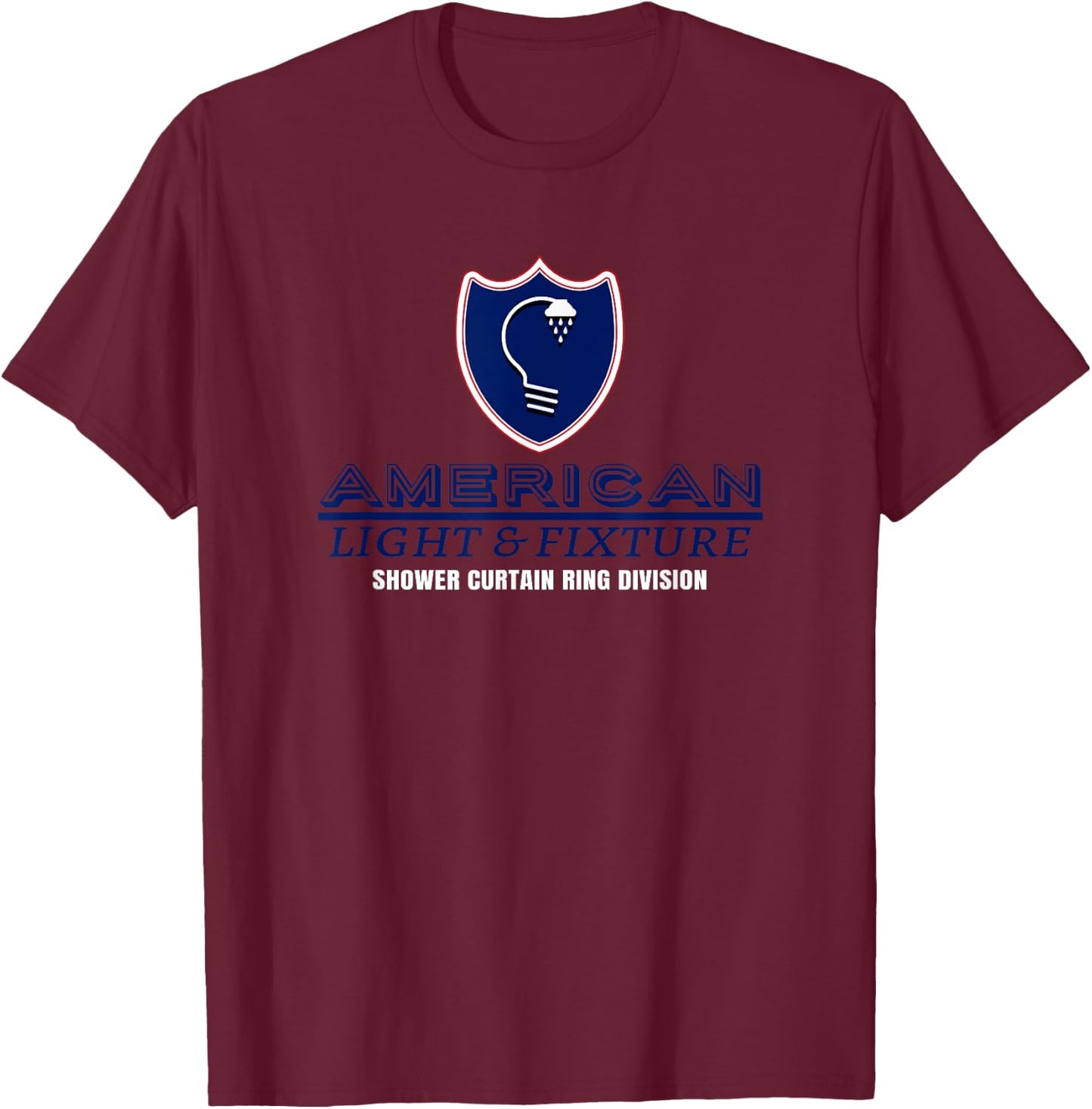 American Light and Fixture Classic Movie T-Shirt - T-Shirt | Maroon