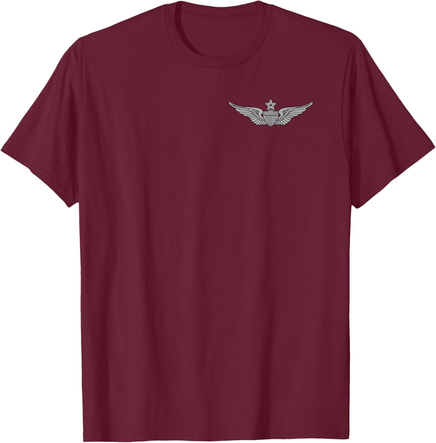 US Army Senior Aviator Badge - Wings - United States T-Shirt - T-Shirt | Maroon