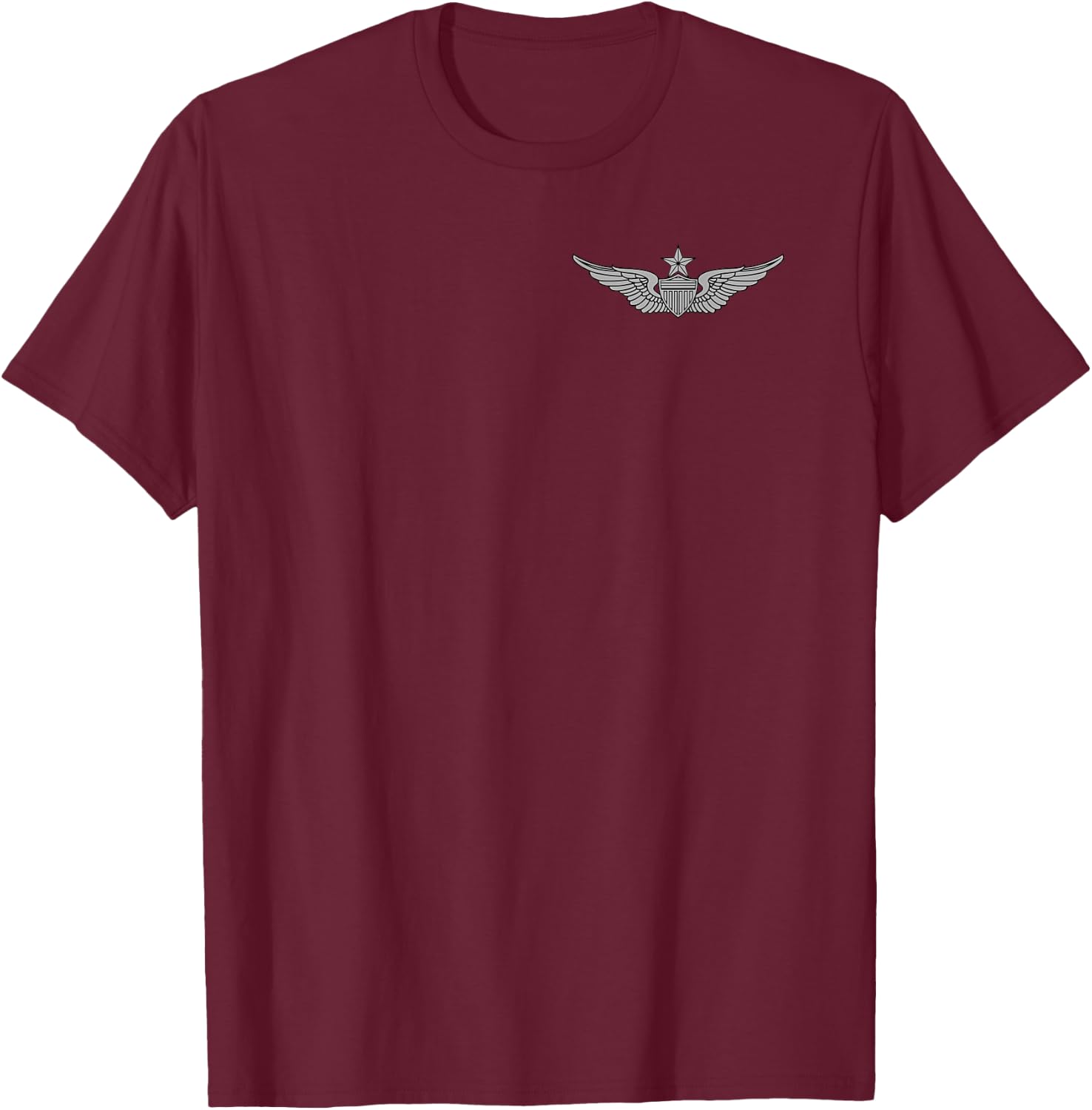 US Army Senior Aviator Badge - Wings - United States T-Shirt - T-Shirt | Maroon