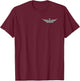 US Army Senior Aviator Badge - Wings - United States T-Shirt - T-Shirt | Maroon