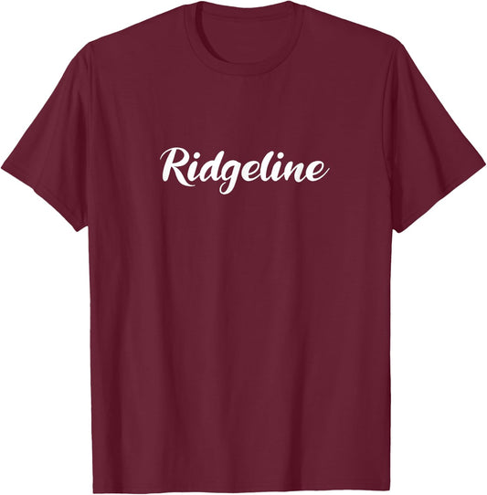 Meaningful Ridgeline Merch -Adults, Kids Blue Classic Fit T-Shirt - T-Shirt | Maroon