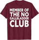 Member of the No Gallbladder Club Gallbladder Surgery Funny T-Shirt - T-Shirt | Maroon