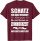33 Jahre Ehe Zinnhochzeit Hochzeitstag Ehemann Ehefrau T-Shirt - T-Shirt | Maroon