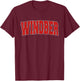 WINDBER PA PENNSYLVANIA Varsity Style USA Vintage Sports T-Shirt - T-Shirt | Maroon