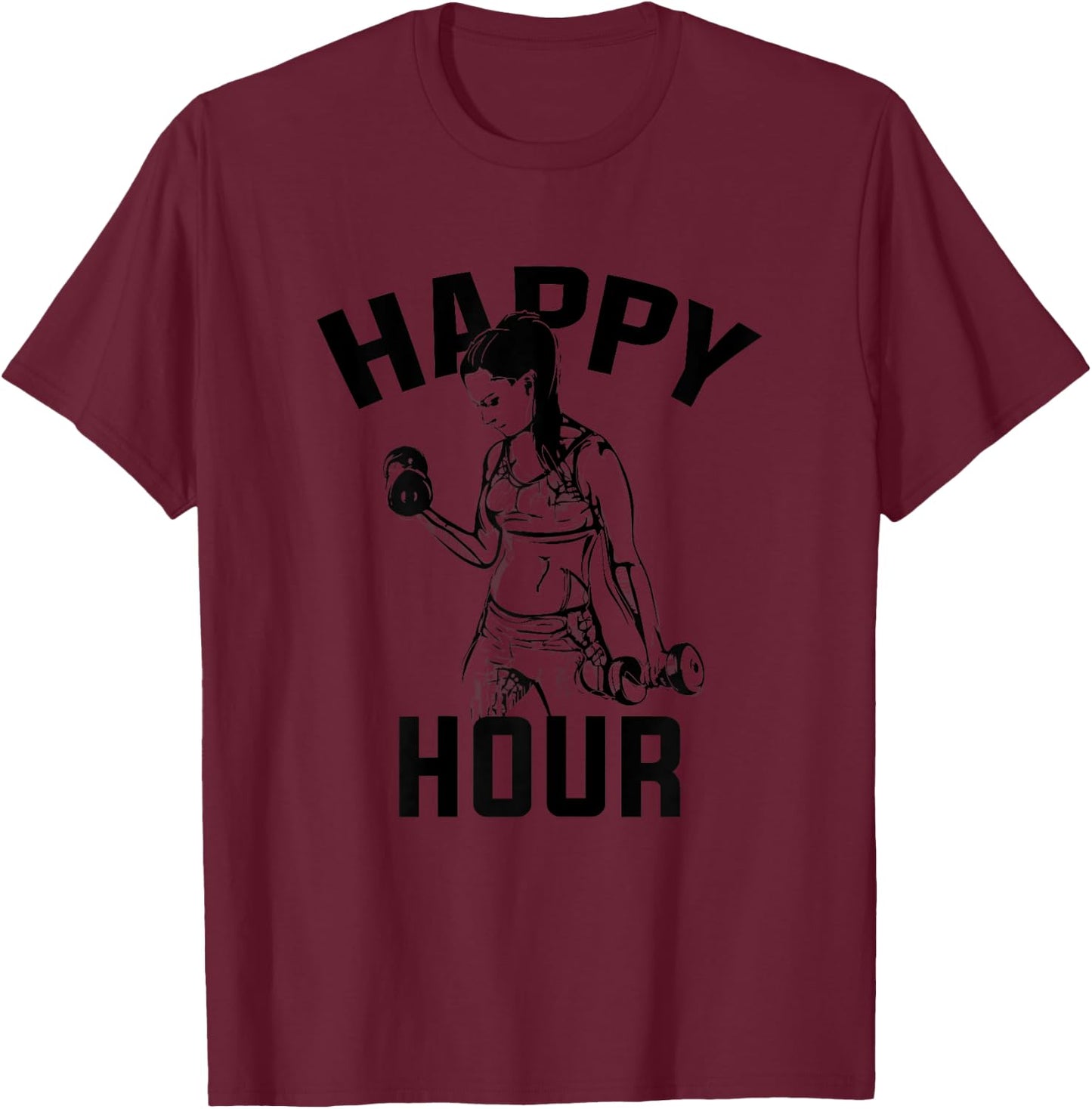 Cool and Funny Fitness Gym Workout - Personal Trainer T-Shirt - T-Shirt | Maroon