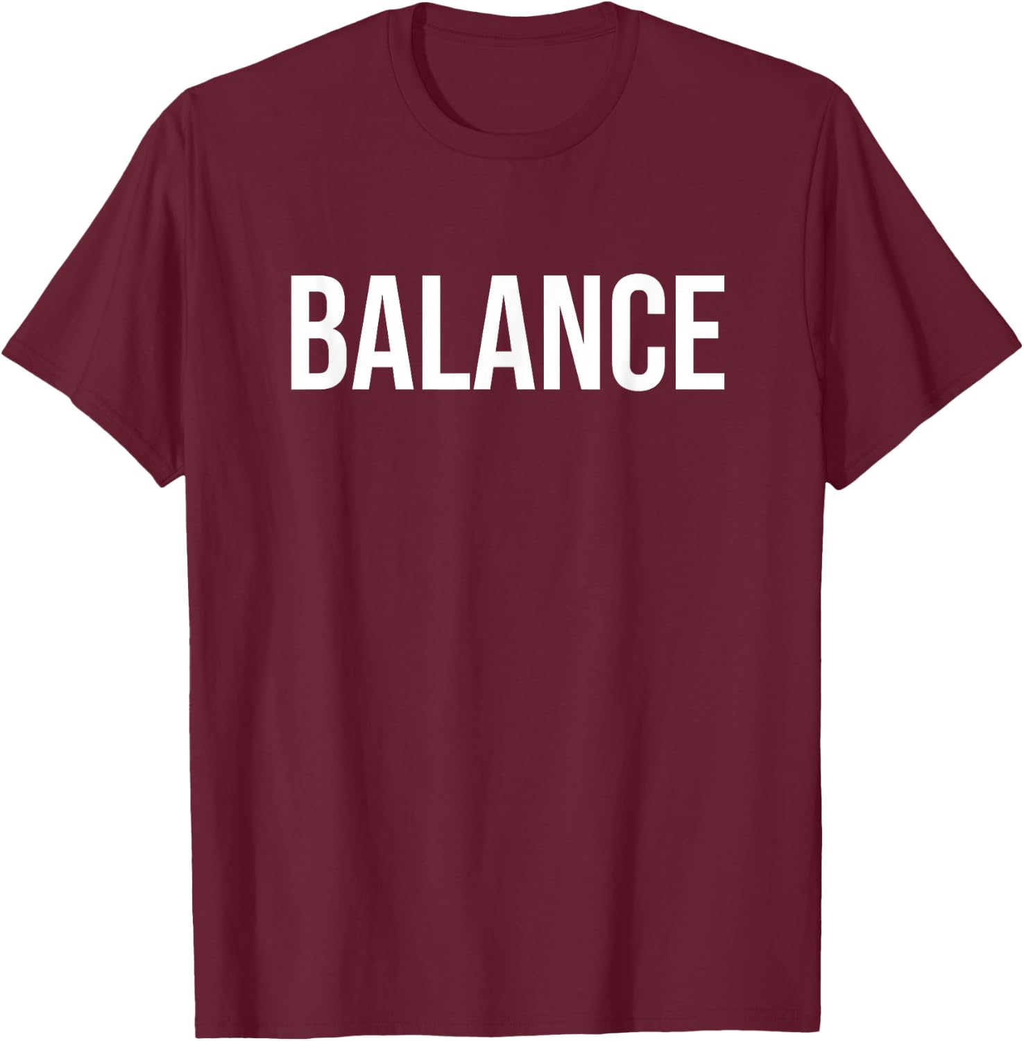 Balance T-Shirt - T-Shirt | Maroon