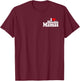 I Love Heart Hoochie Mamas T-Shirt - T-Shirt | Maroon