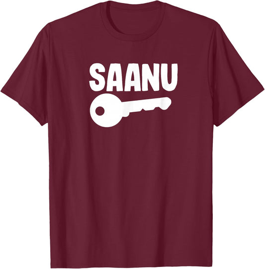 Saanu Key Punjabi Desi Sikh Funny Indian Novelty T-Shirt - T-Shirt | Maroon