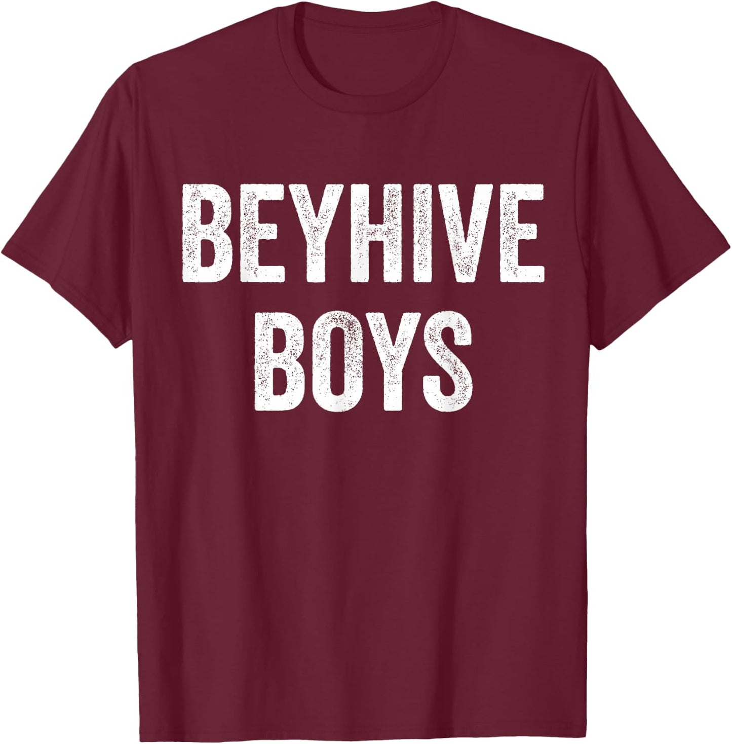 Beyhive Boys T-Shirt - T-Shirt | Maroon