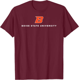 Boise State Broncos Classic Royal Blue Officially Licensed T-Shirt - T-Shirt | Maroon