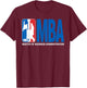 MBA Masters Degree Graduation Basketball Theme Pun Grad T-Shirt - T-Shirt | Maroon