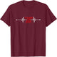 Cooking with love Funny Cooking Chef Gift T-Shirt - T-Shirt | Maroon