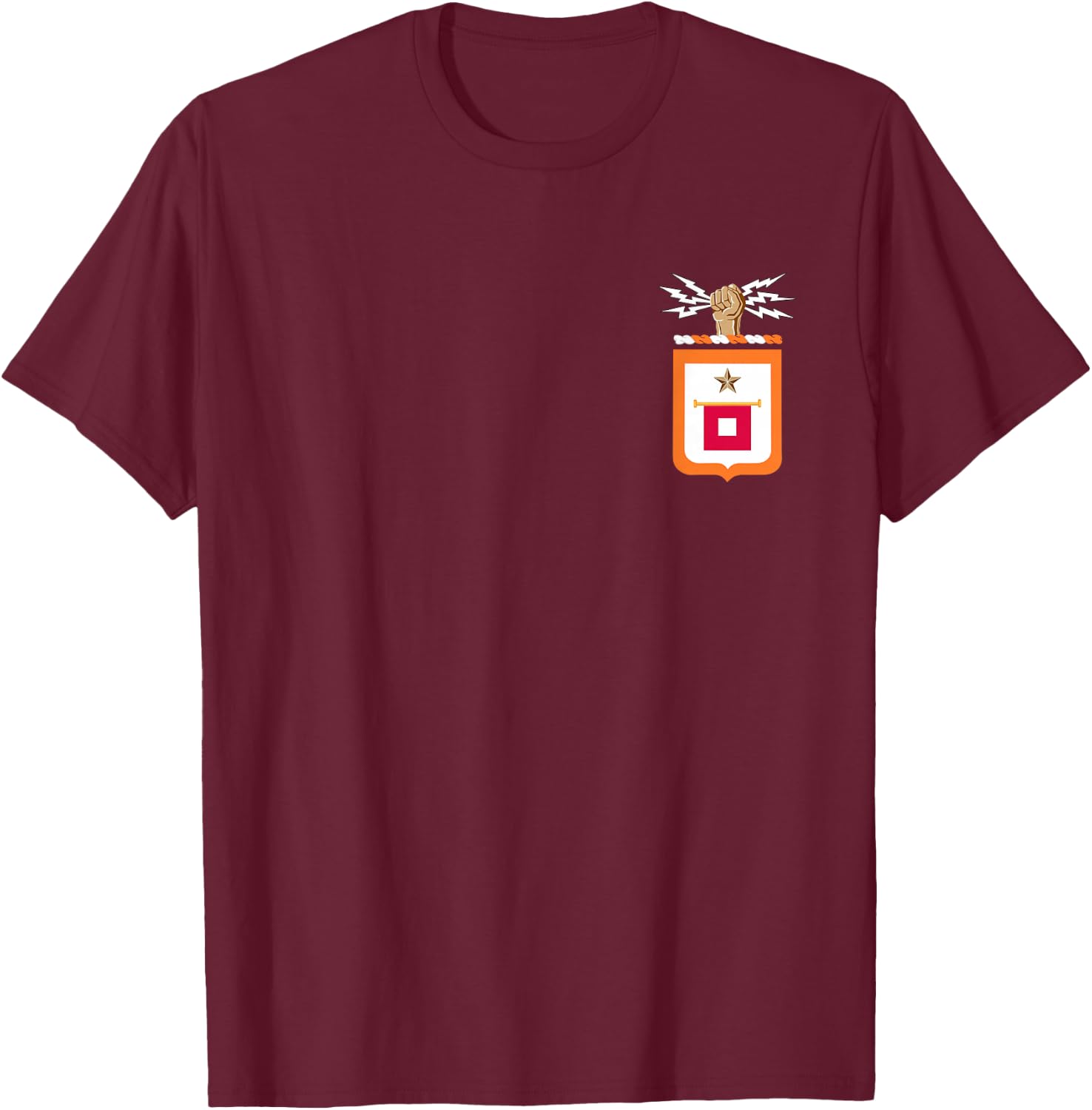 Army Signal Corps Branch USASC US T-Shirt - T-Shirt | Maroon
