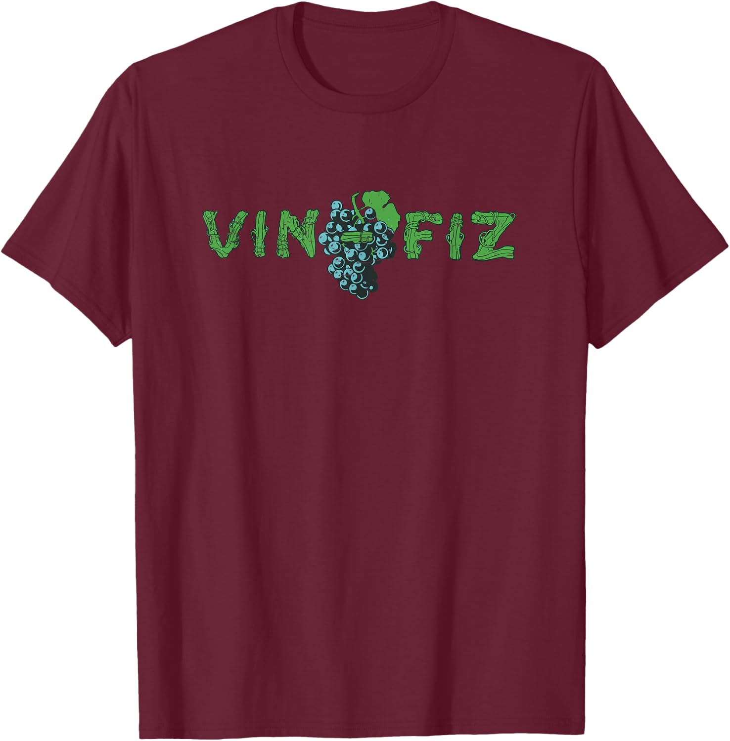 Vintage Retro Vin Fiz Soda Cola T-Shirt - T-Shirt | Maroon