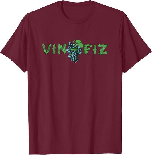 Vintage Retro Vin Fiz Soda Cola T-Shirt - T-Shirt | Maroon