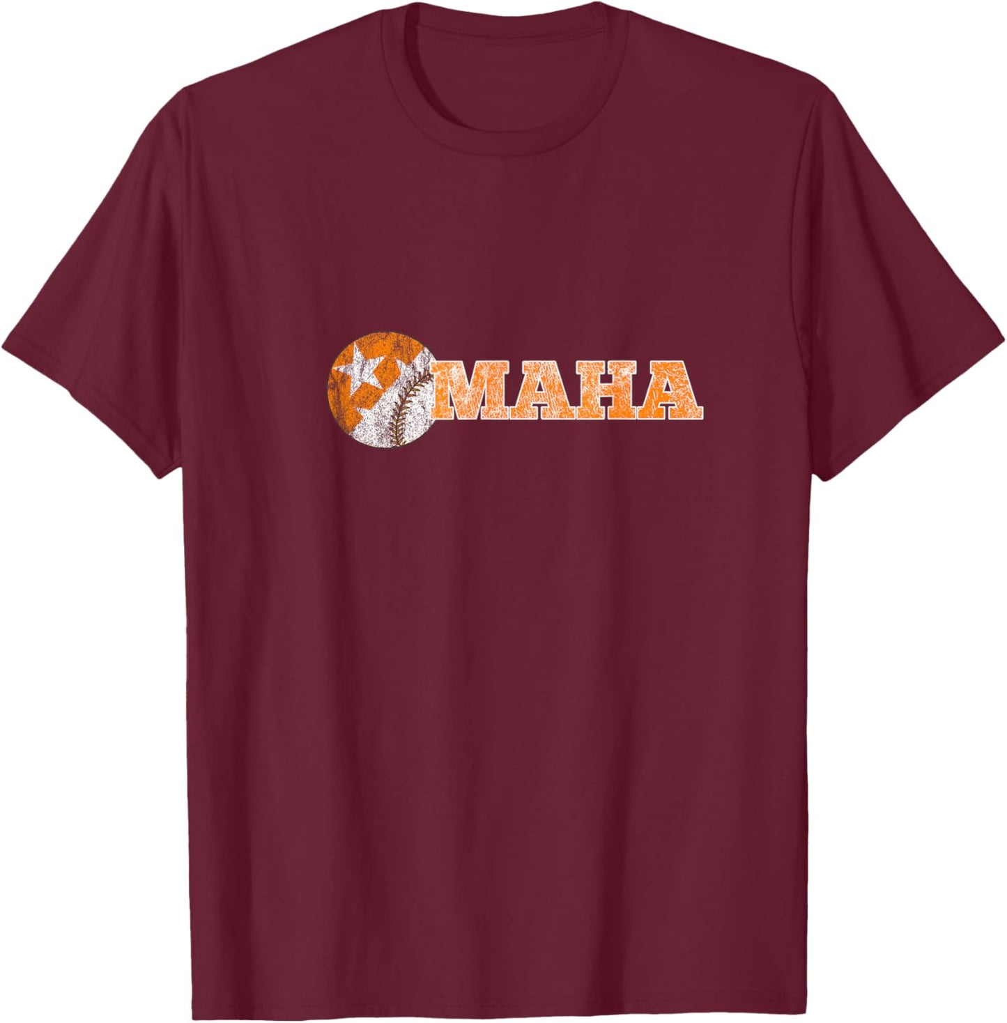 Fan of Tennessee In Baseball Going To Omaha T-Shirt - T-Shirt | Maroon