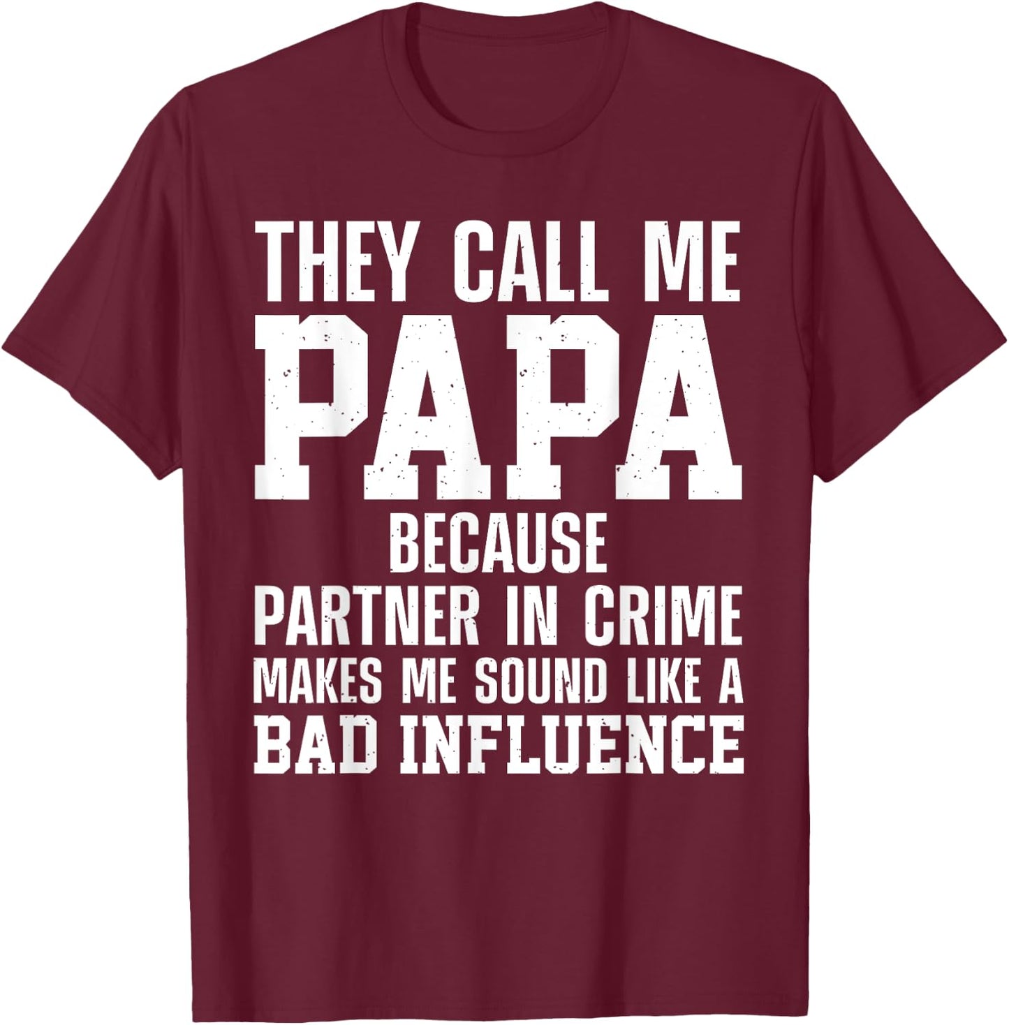 Best Papa Art For Grandpa From Grandkids Father's Day Papa T-Shirt - T-Shirt | Maroon