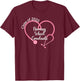 Class Of 2025 Nursing School Graduate Nurse Graduation T-Shirt - T-Shirt | Maroon