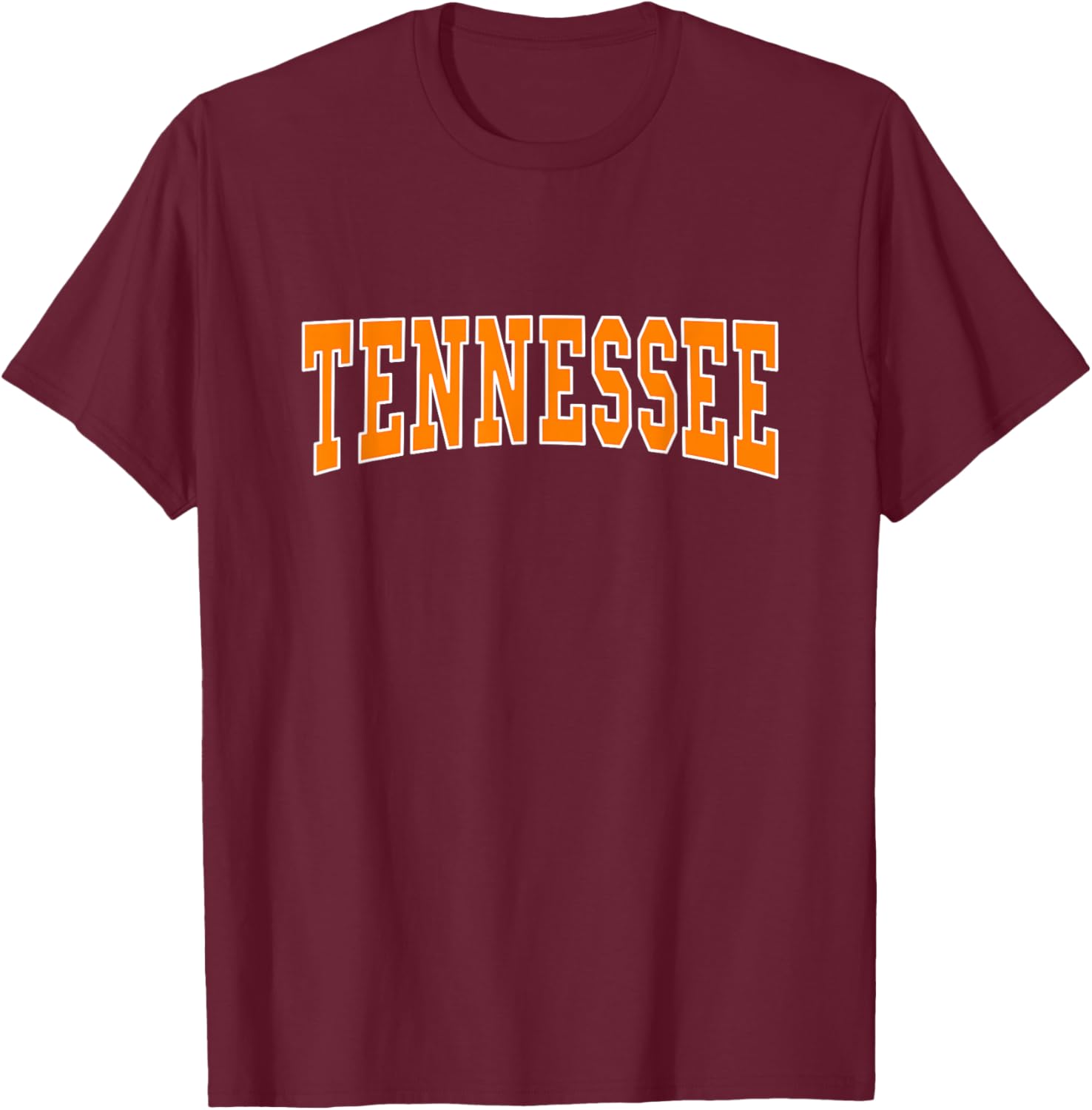 TENNESSEE - Throwback Design - Classic T-Shirt - T-Shirt | Maroon