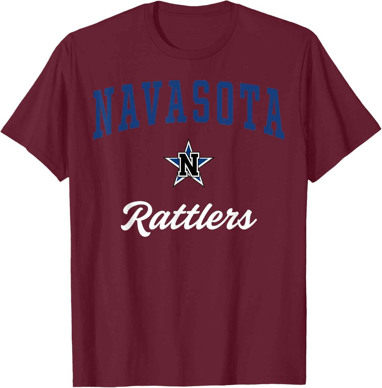 Navasota High School Rattlers C3 T-Shirt - T-Shirt | Maroon