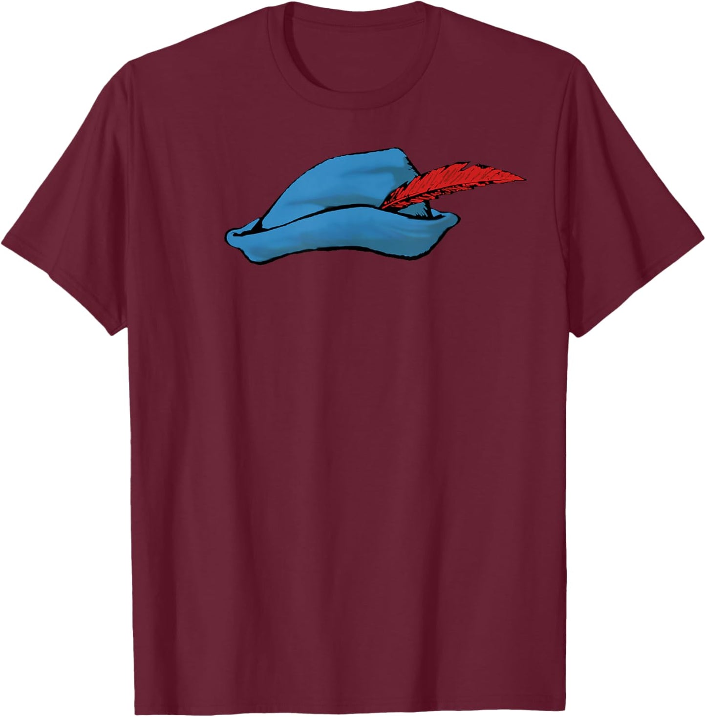 Adventurer's Cap Quest for the King RPG Video Game Player T-Shirt - T-Shirt | Maroon