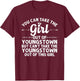 Girl Out Of YOUNGSTOWN OH OHIO Gift Funny Home Roots USA T-Shirt - T-Shirt | Maroon