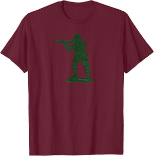 Toy Soldiers | Cool Great War Gift T-Shirt - T-Shirt | Maroon