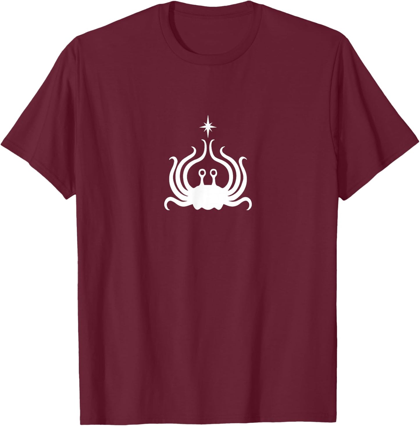 Flying Spaghetti Monster T-Shirt - T-Shirt | Maroon