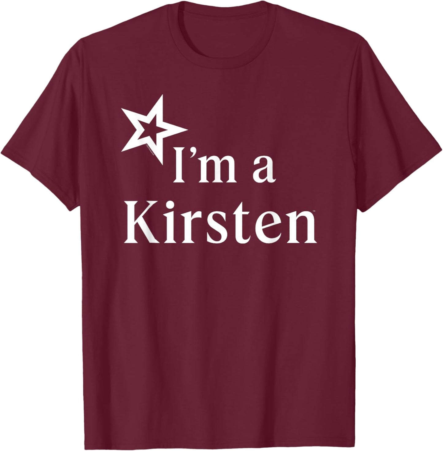 American Girl - I'm a Kirsten T-Shirt - T-Shirt | Maroon